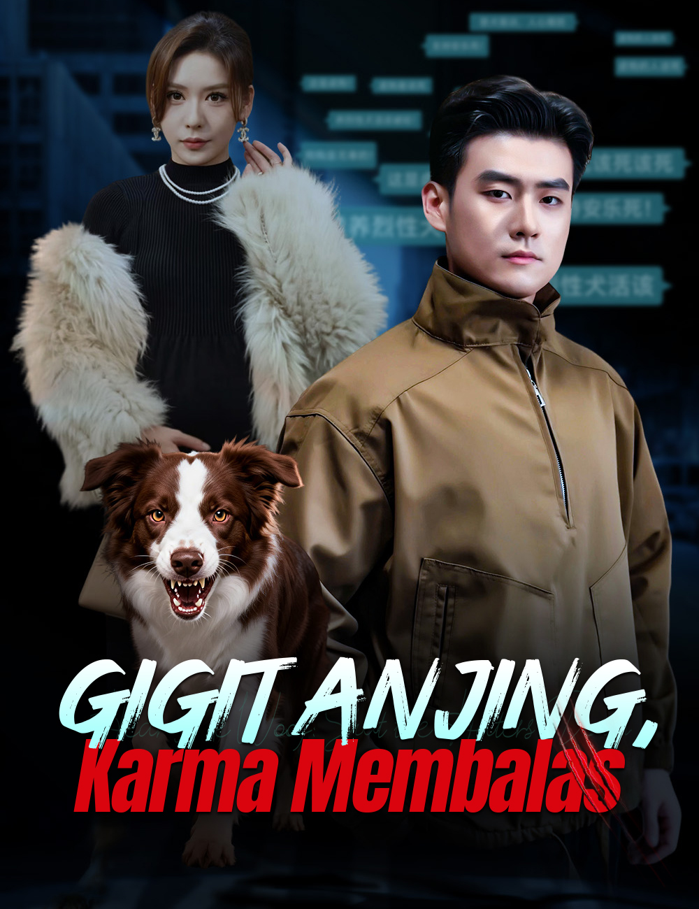 Anjing Karma Menghancurkan Si Penyerang!