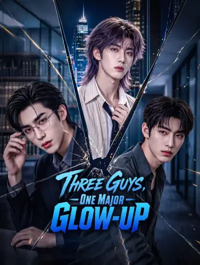 Poster Three Guys, One Major Glow-Up