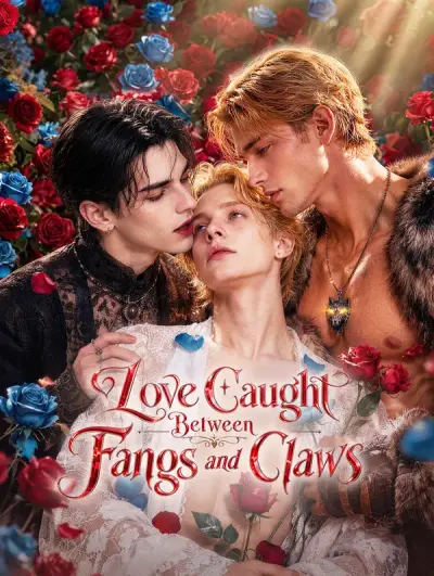 Poster Love Caught Between Fangs and Claws