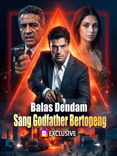 Poster Balas Dendam Sang Godfather Bertopeng