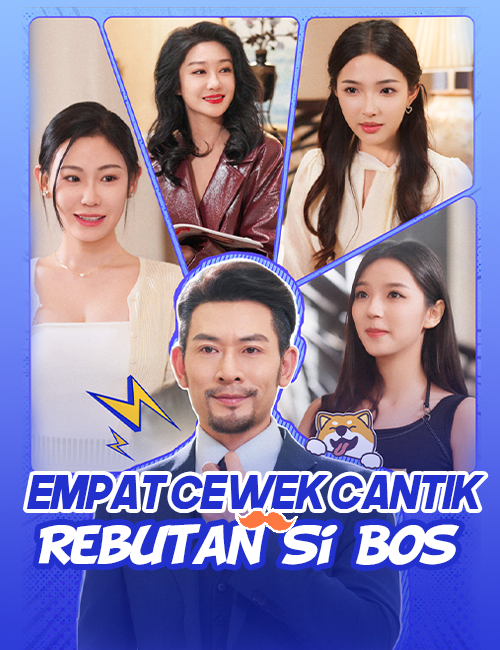 Empat Cewek Cantik Rebutan si Bos