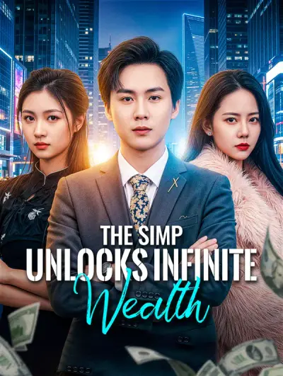 Poster The Simp Unlocks Infinite Wealth