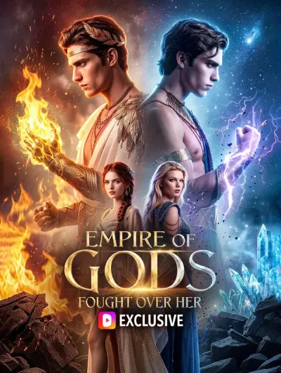 Poster Empire of Gods Fought Over Her