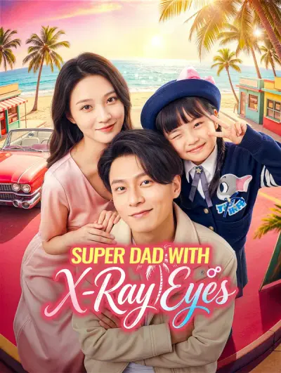 Poster Super Dad With X-Ray Eyes