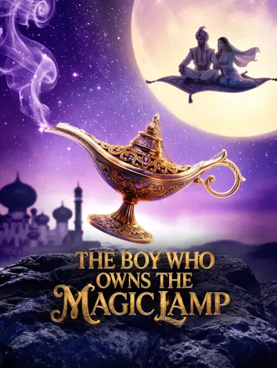 Poster The Boy Who Owns the Magic Lamp