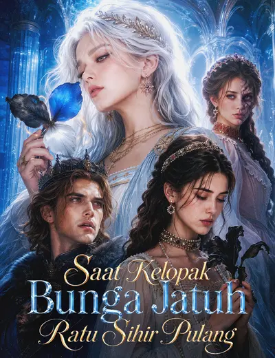 Poster Saat Kelopak Bunga Jatuh, Ratu Sihir Pulang