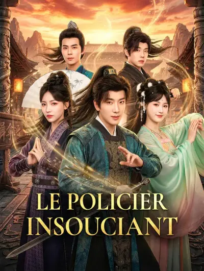 Poster Le policier insouciant