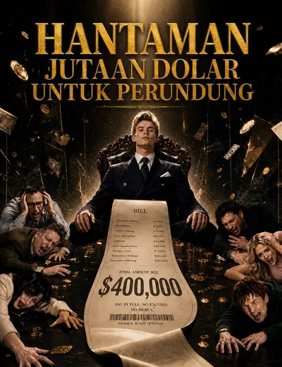 Poster Hantaman Jutaan Dolar untuk Perundung