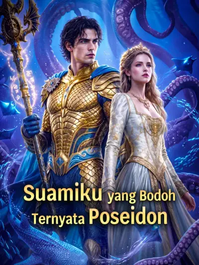 Poster Suamiku yang Bodoh Ternyata Poseidon
