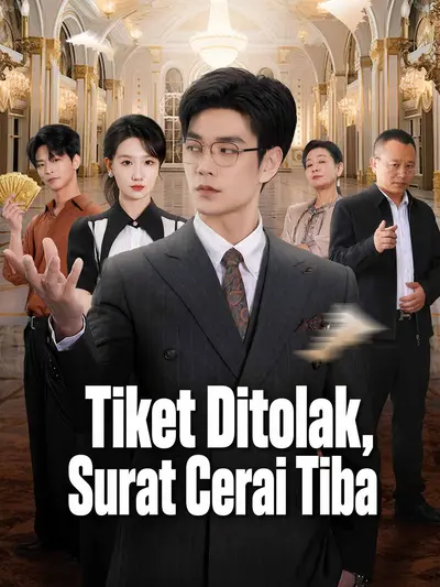 Poster Tiket Ditolak, Surat Cerai Tiba