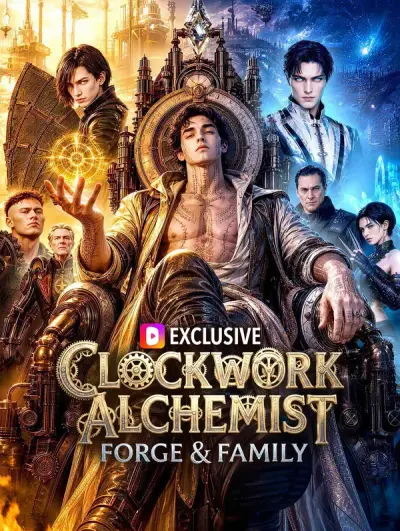 Poster Clockwork Alchemist: Forge & Family
