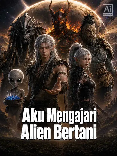 Poster Aku Mengajari Alien Bertani