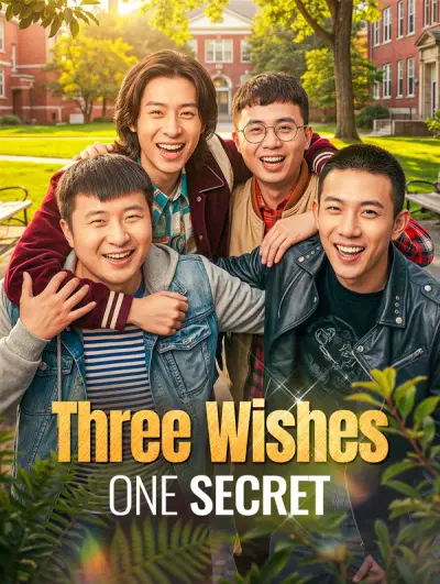 Poster Three Wishes, One Secret