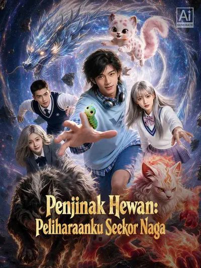 Poster Penjinak Hewan: Peliharaanku Seekor Naga
