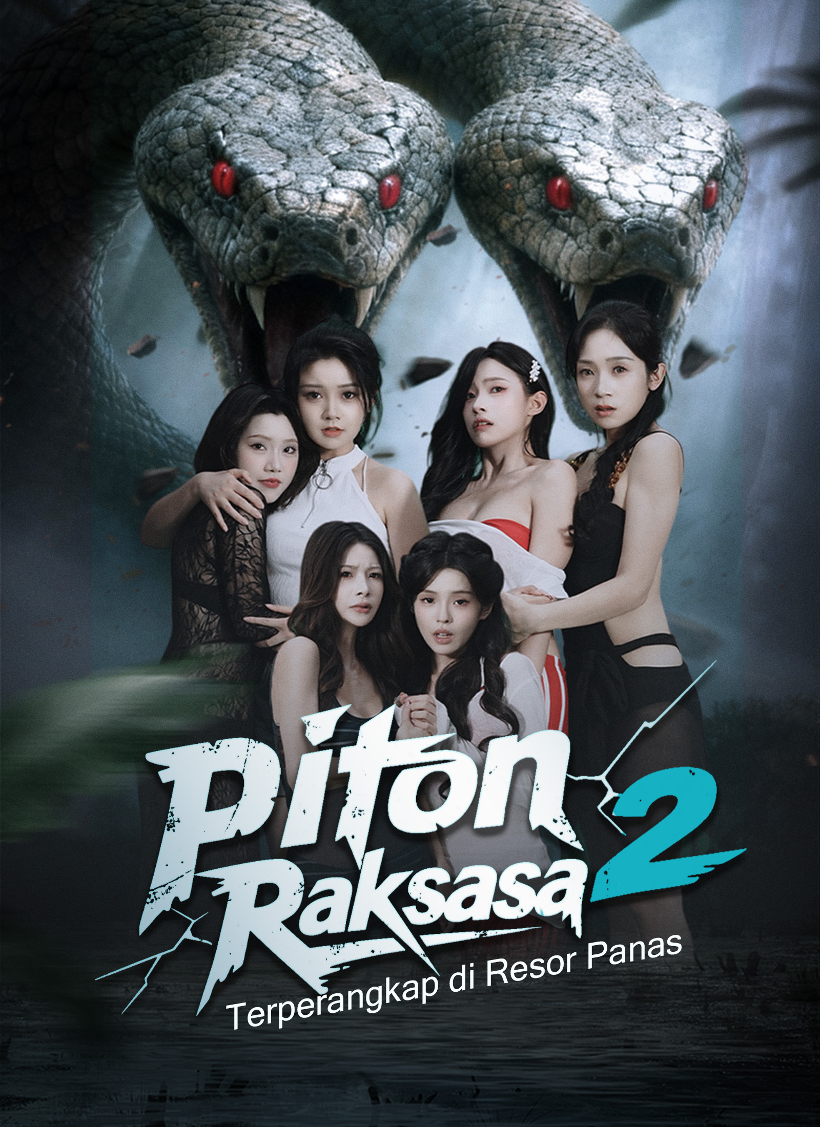 Piton Raksasa Terjebak di Resor Panas!