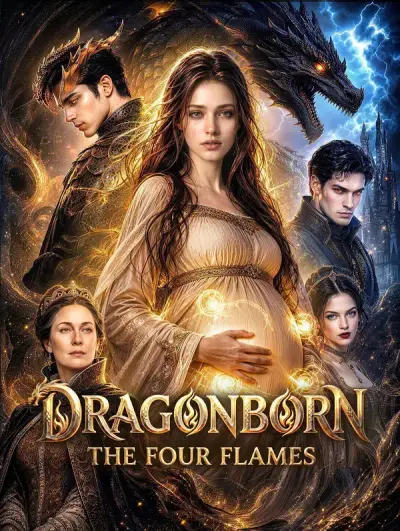 Poster Dragonborn: The Four Flames