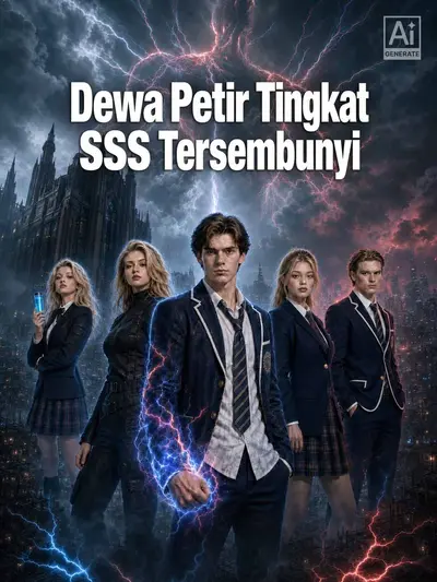 Poster Dewa Petir Tingkat SSS Tersembunyi