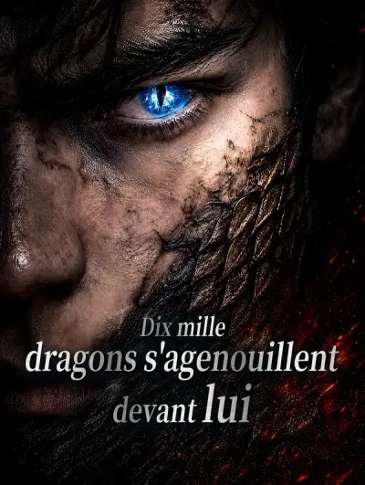 Poster Dix mille dragons s’agenouillent devant lui